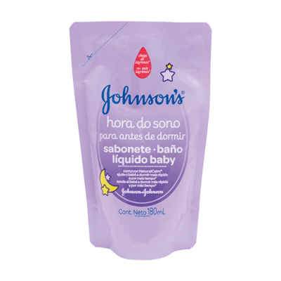 Sabonete Líquido Johnsons Baby Hora do Sono Refil 180ML