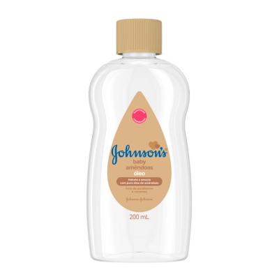 Óleo Johnson Baby Com Amêndoas 200ML
