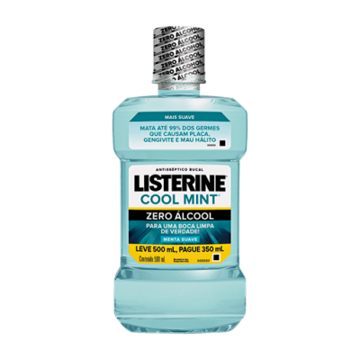 Enxaguante Bucal Listerine Zero Cool Mint 500ML
