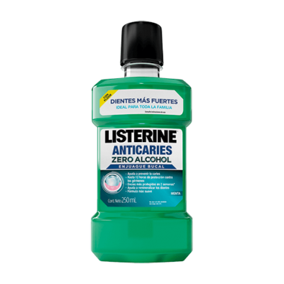 Enxaguante Bucal Listerine Zero Anticáries 250ML