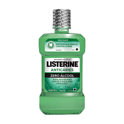 Enxaguante Bucal Listerine Zero Anticáries 500ML