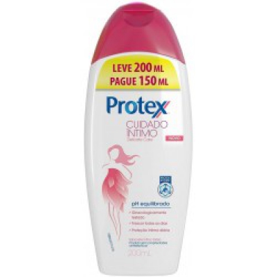 Sabonete Íntimo Protex Del Care Leve200ML Pg150ML