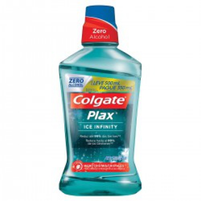 Enxaguante Bucal Colgate Plax Ice Infinity Lv500ML Pg350ML