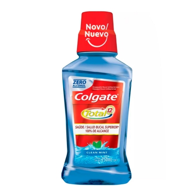 Enxaguante Bucal Colgate Total 12 Clean Mint 250ML