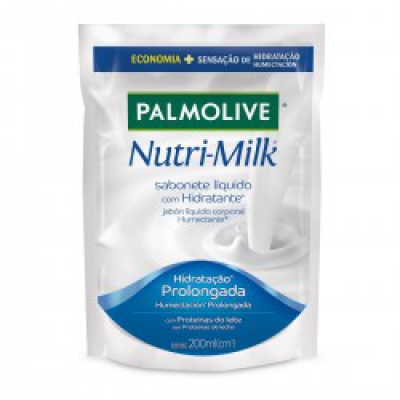 Sabonete Líquido Palmolive Nutri Milk Refil 200ML