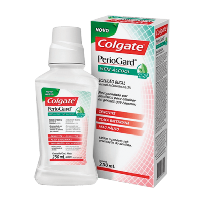Enxaguante Bucal Periogard Extra Mint Sem Álcool 250ML