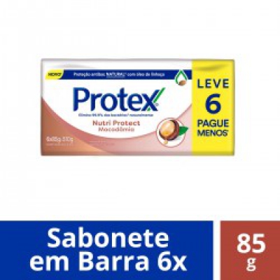 Sabonete Protex Macadâmia Leve 6Un Pague Menos 85G