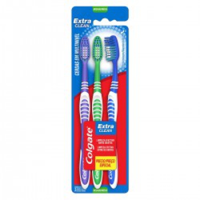 Escova Dental Colgate Extra Clean Leve3Un Pague2Un