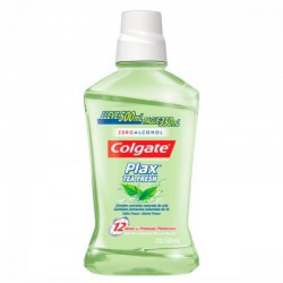 Enxaguante Bucal Colgate Plax Fresh Mint Lv500ML Pg350ML