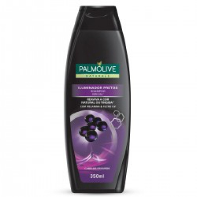 Shampoo Palmolive Iluminador Pretos Escuro 350ML