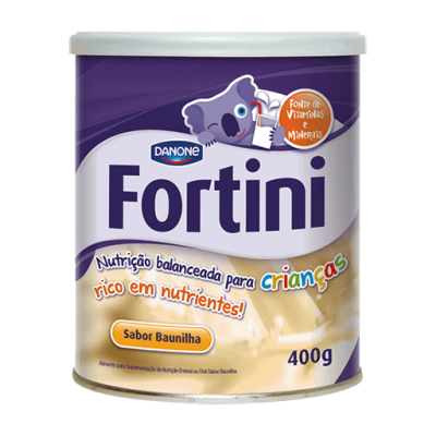 Suplemento Alimentar Infantil Fortini Plus Baunilha 400G
