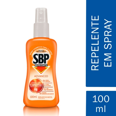 Repelente Sbp Advanced Icaridina Spray 100ML