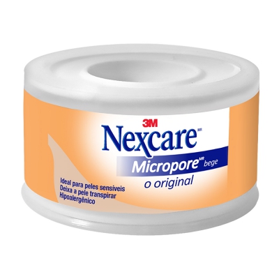 Esparadrapo Micropore Nexcare Bege 2,5Cm X 4,5Mt