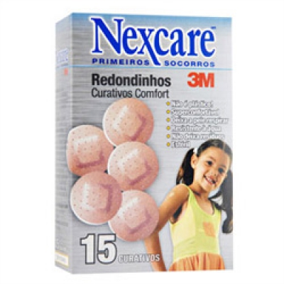 Curativo Nexcare Superflexíveis Redondos 15Un