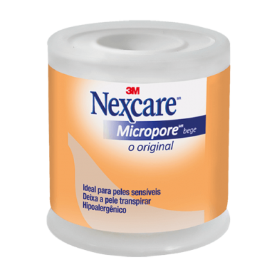Esparadrapo Micropore Nexcare Bege 5Cm X 4,5Mt