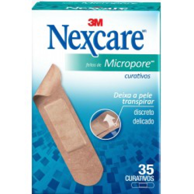 Curativo 3M Microporoso 35Un