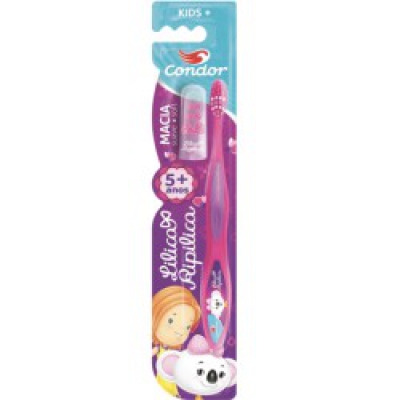 Escova Dental Condor Bambinos 3 Lilica Ripilica Ref.3170-0