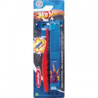 Escova Dental Condor Bambinos Júnior Hot Wheels 3160-0