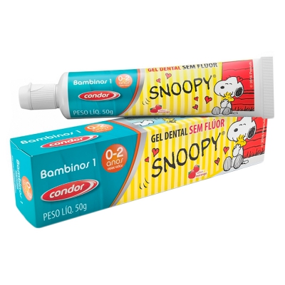 Gel Dental Condor Snoopy 0-2 Anos 50G