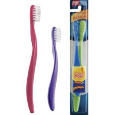 Escova Dental Condor Kit Familia 2Un Adulto e Infantil