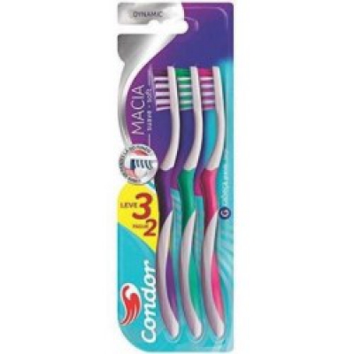 Escova Dental Condor Dynamic L3P2 Mc 8106-0