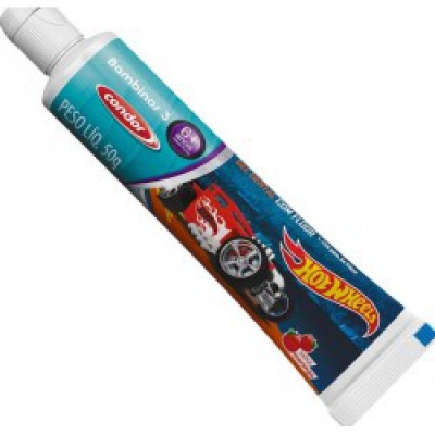 Gel Dental+Escova Dental Condor Hot Wheels