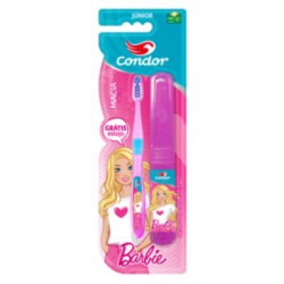 Gel Dental+Escova Dental Condor Barbie Junior Ref.8160
