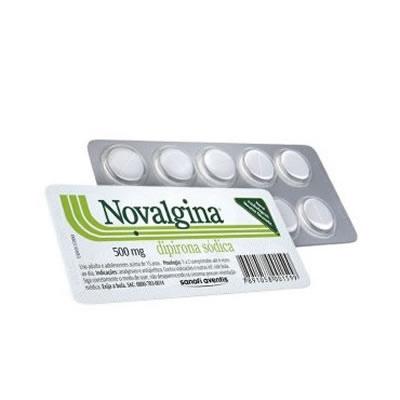 Novalgina 500Mg Env 10Cpr (F)