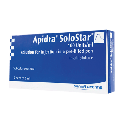 Insulina Apidra Solostar 3ML