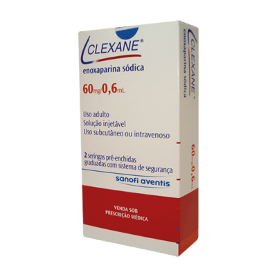 Clexane Safety Lock 60Mg Com 2 Seringas