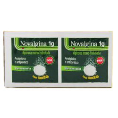 Novalgina 1G Env 2Cpr Efervecentes Limão (F)