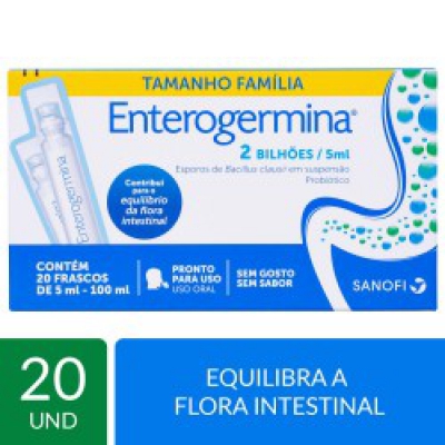 Enterogermina 5ML 20Frascos