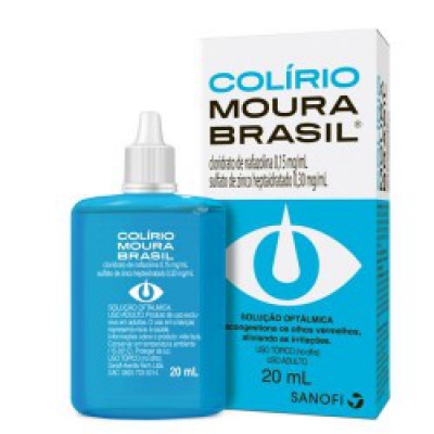 Colírio Moura Brasil Sol Oft 20ML