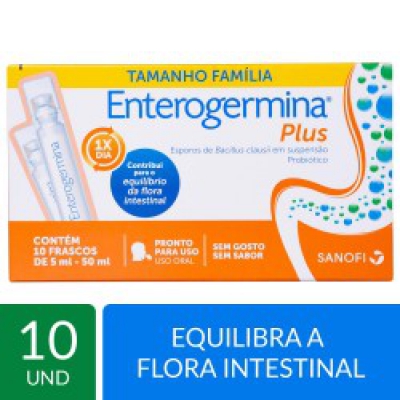 Enterogermina Plus 5ML 10Frascos