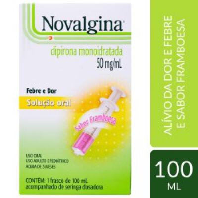 Novalgina 50Mg/ml Solução Seringa 100ML