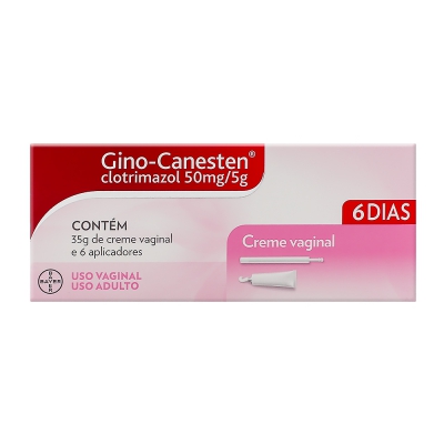 Gino Canesten 1% Creme Vaginal 35G 6 Aplicadores