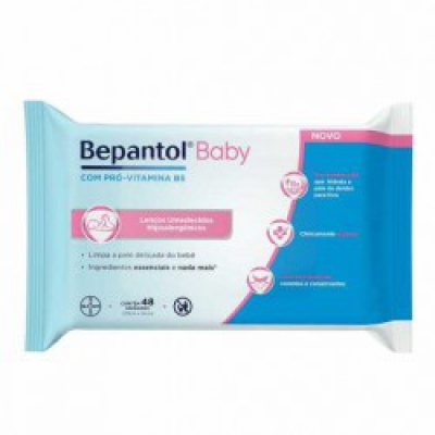 Bepantol Baby Lenços Umedecidos 48Und