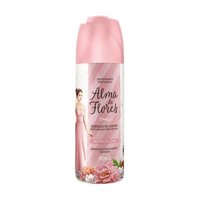 Desodorante Alma de Flores F Spray Jasmim 90ML Ref196/199