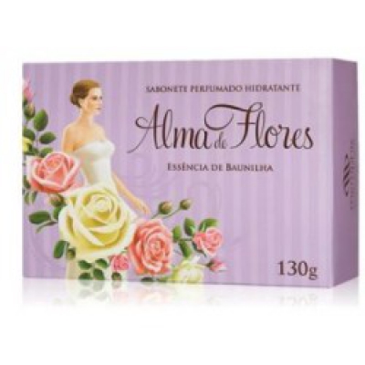 Sabonete Alma de Flores Essência de Baunilha 130G