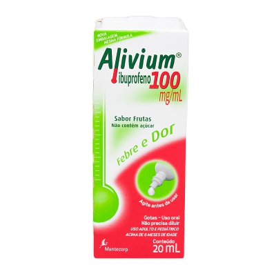 Alivium 100Mg/ml Gotas 20ML
