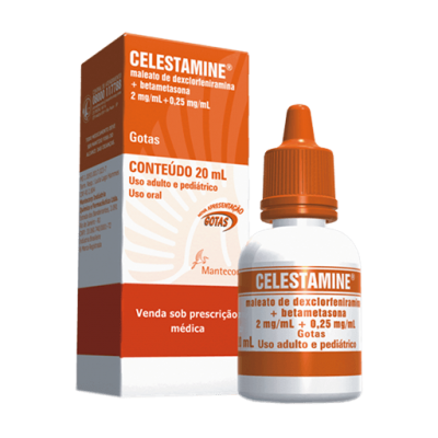 Celestamine 2Mg/ml + 0,25Mg/ml Gotas 20ML