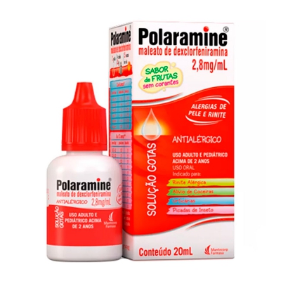 Polaramine 2,8Mg/ML Gotas 20ML