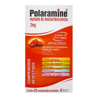 Polaramine 2Mg 20Cpr