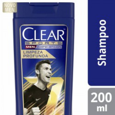 Shampoo Clear Men Anticaspa Limpeza Profunda 200ML