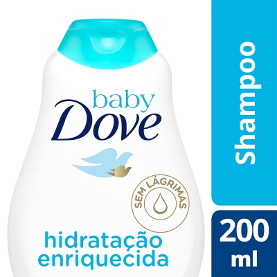 Shampoo Dove Baby Hidratação Enriquecida 200ML