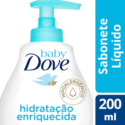 Sabonete Líquido Dove Baby Hidratação Enriquecida 200ML