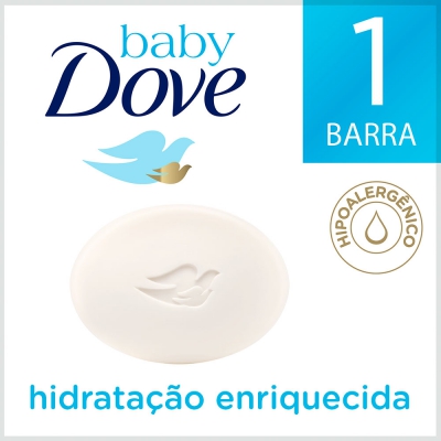 Sabonete Dove Baby Hidratação Enriquecida 75G