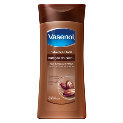 Hidratante Vasenol Hidratação Total Nutrição do Cacau 400ML