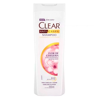 Shampoo Clear Anticaspa Flor de Cerejeira 200ML