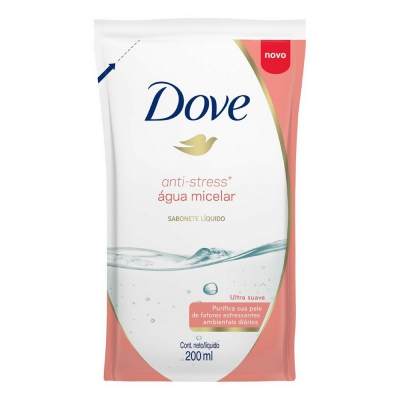 Sabonete Líquido Dove Água Micelar Refil 200ML